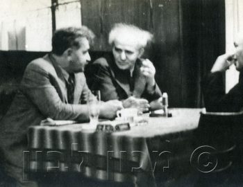 דוד בן גוריון וברל כצנלסון