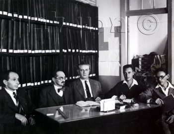 שמואל אייזנשטדט וצוות ארכון העבודה