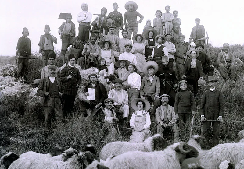 קבוצת בן שמן 1917
